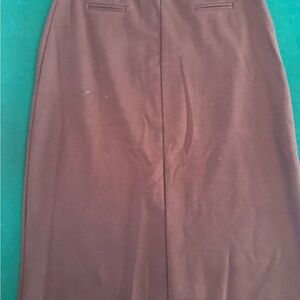 Cato Brown Midi Pencil Skirt Size M